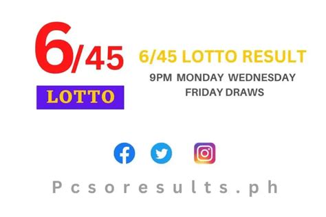 lotto result today 6/45|6 45 results for today.